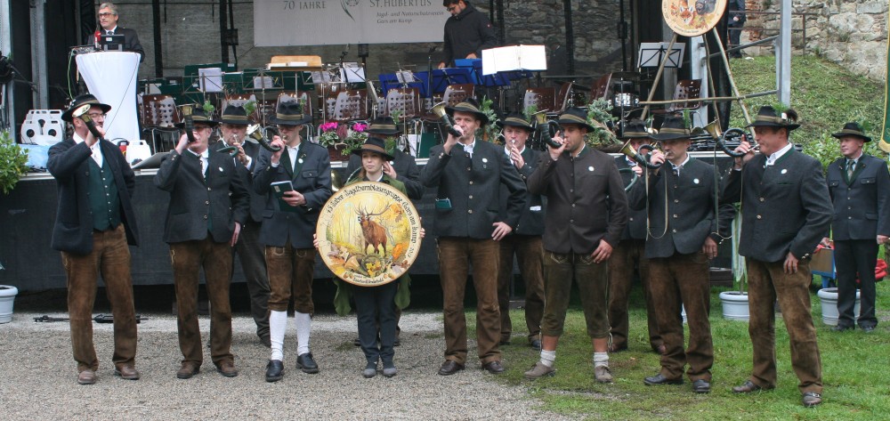 Jubiläumsfest der Jägerschaft auf der Burg Gars